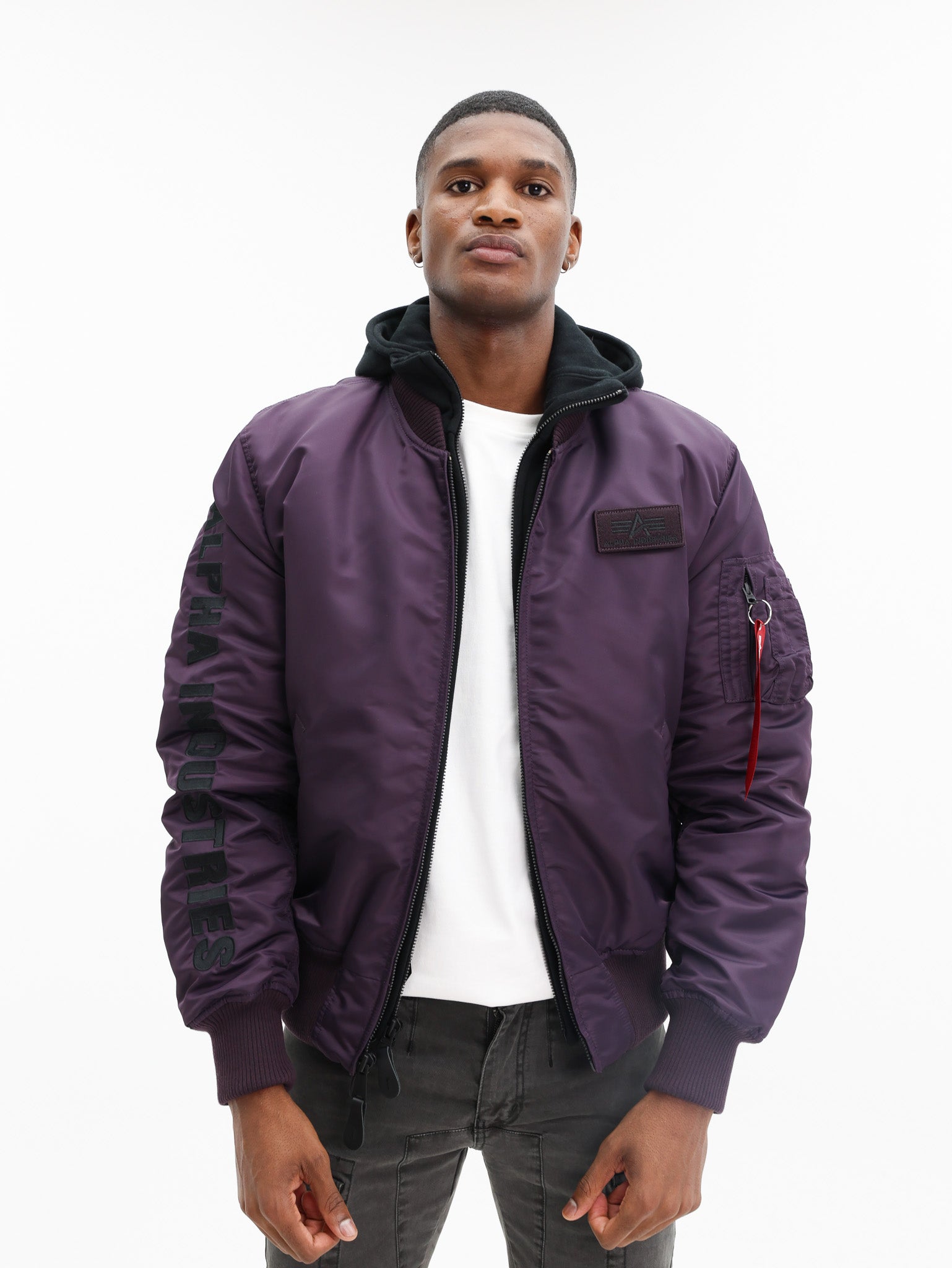 Alpha Jacket MA-1 Dtec Special Edition Plum
